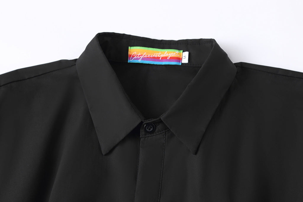 Boxy Oversized Poplin Shirt