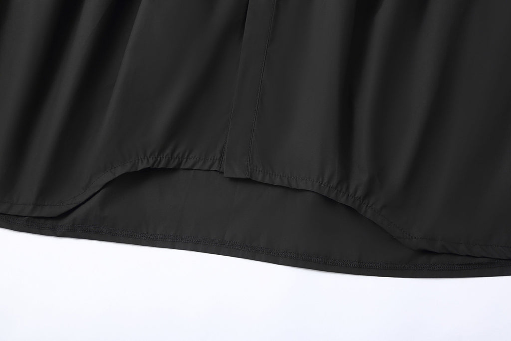 Boxy Oversized Poplin Shirt