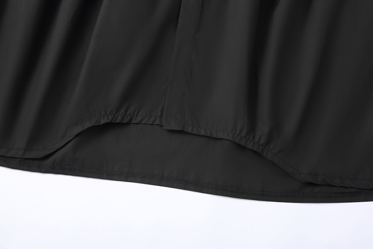 Boxy Oversized Poplin Shirt