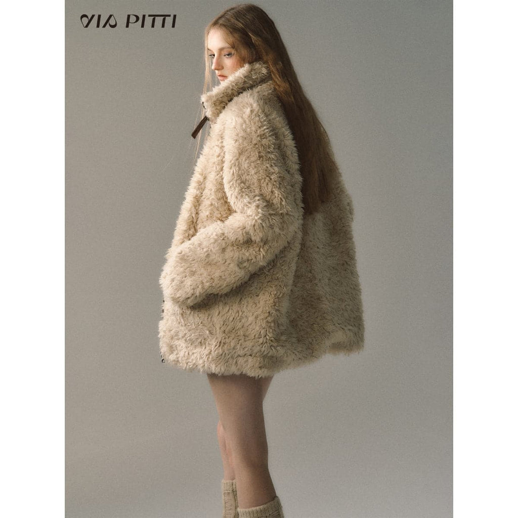 Reversible Suede Patchwork Jacket - 2-in-1 Premium Outerwear with Dual Designs