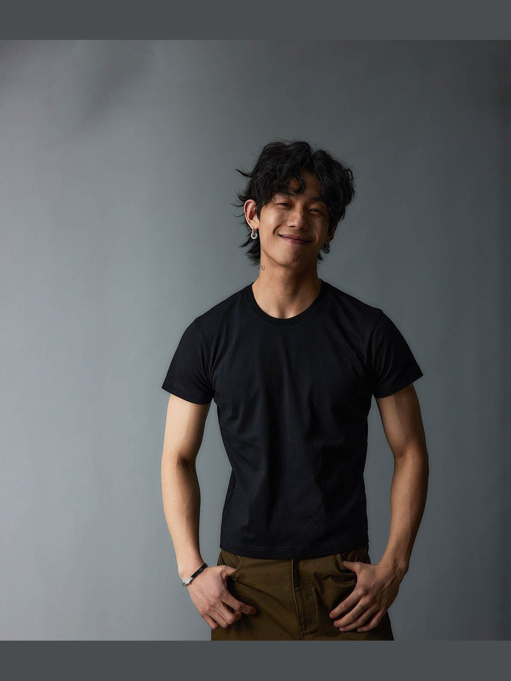 Basic Fitted Cut T-Shirt