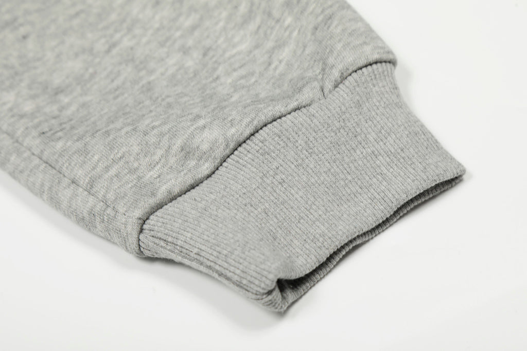 Star & 04 Graphic Zip-Up Sweatshirt