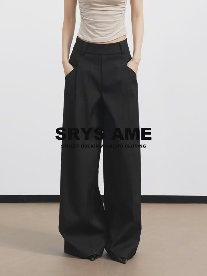 Aura High-Rise Tailored Pants