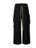 Noir Utility Drawstring Pants