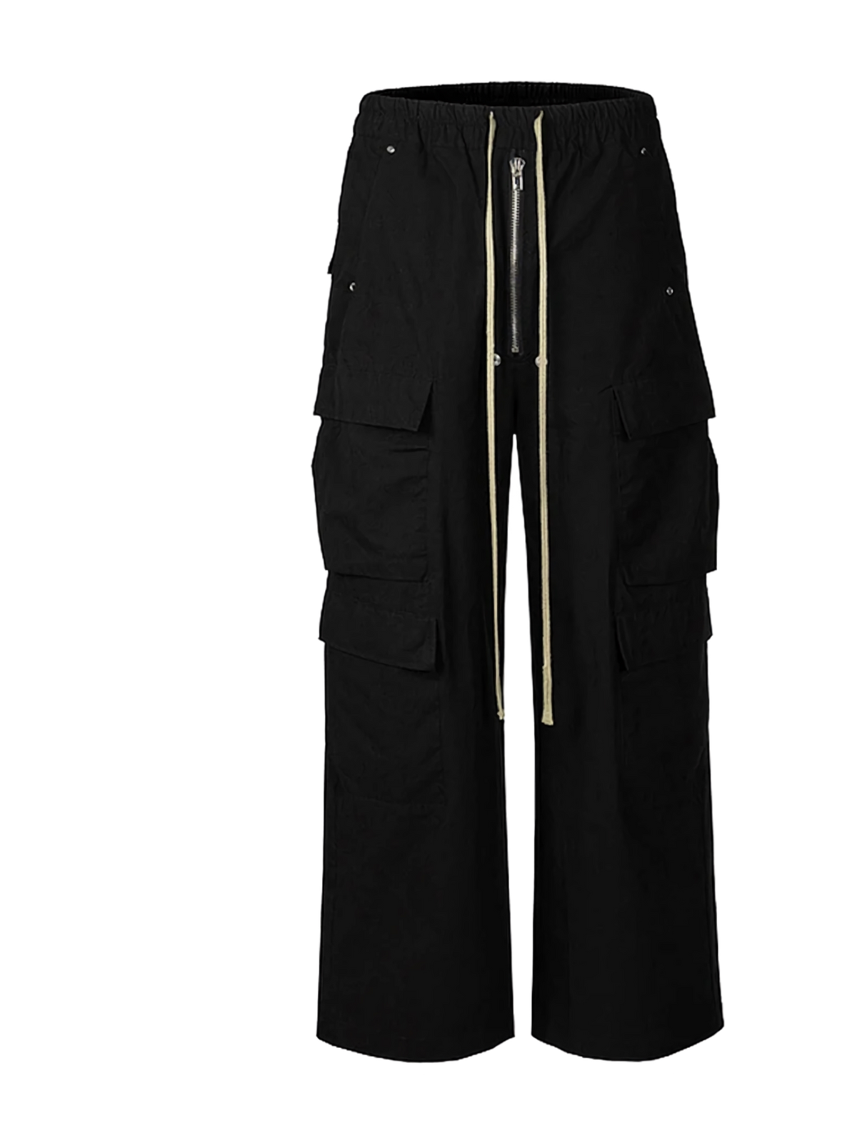 Noir Utility Drawstring Pants