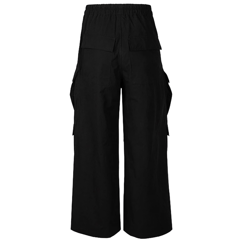 Noir Utility Drawstring Pants