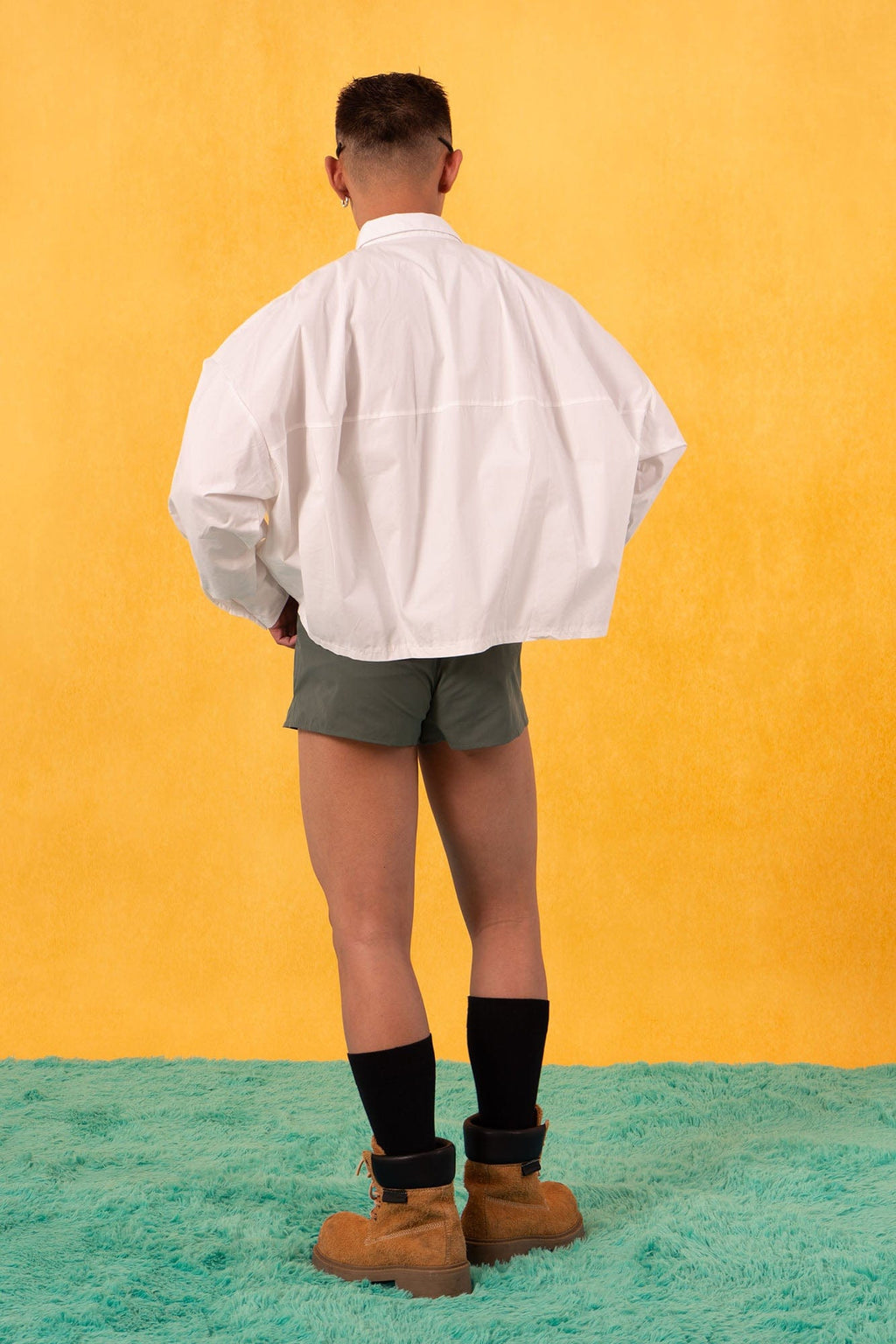 Boxy Oversized Poplin Shirt