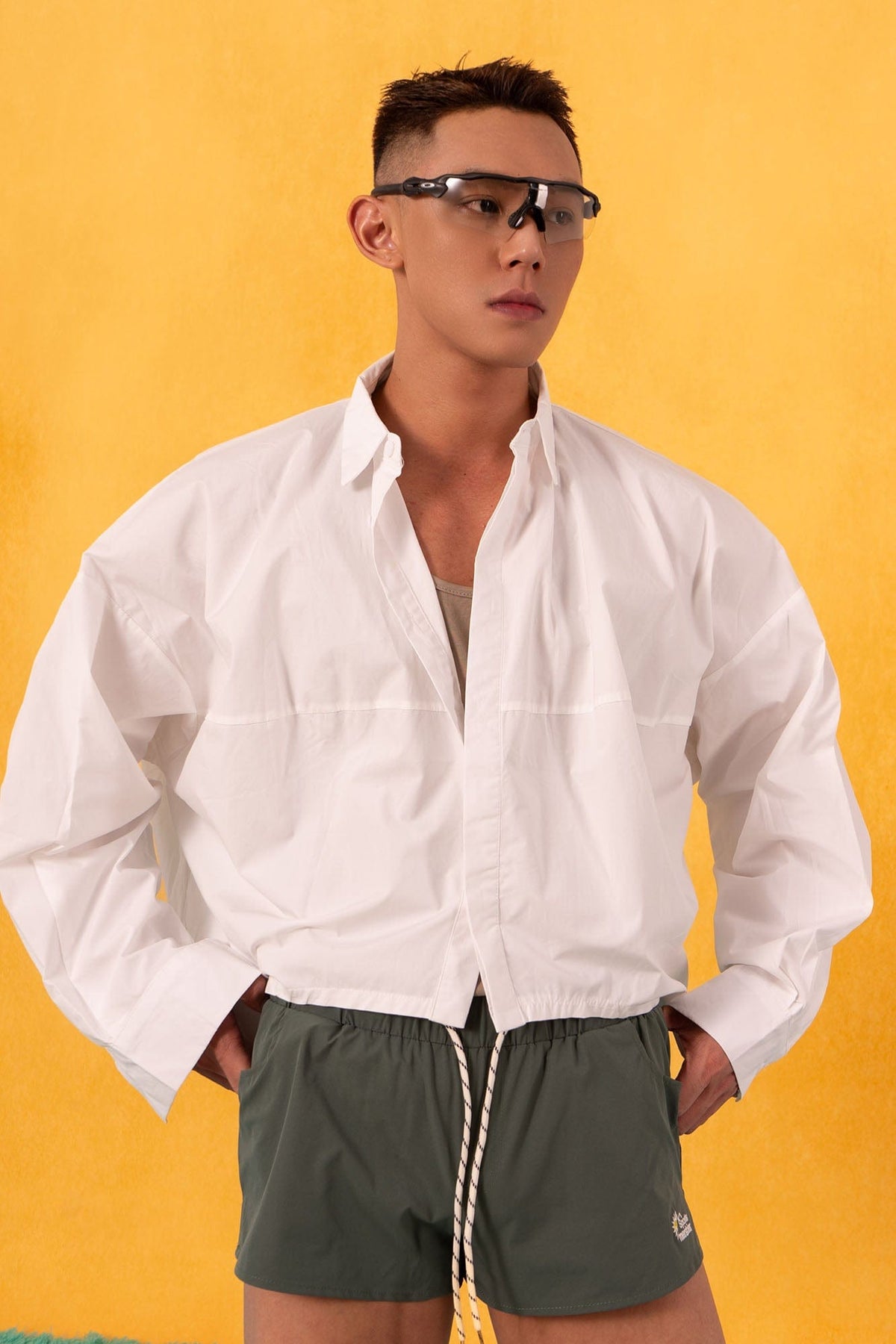 Boxy Oversized Poplin Shirt