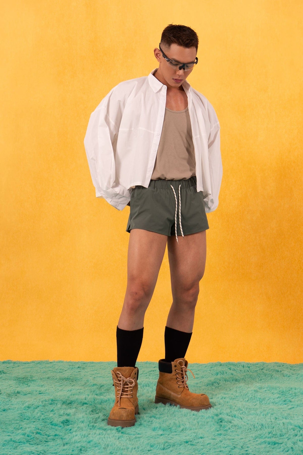 Boxy Oversized Poplin Shirt
