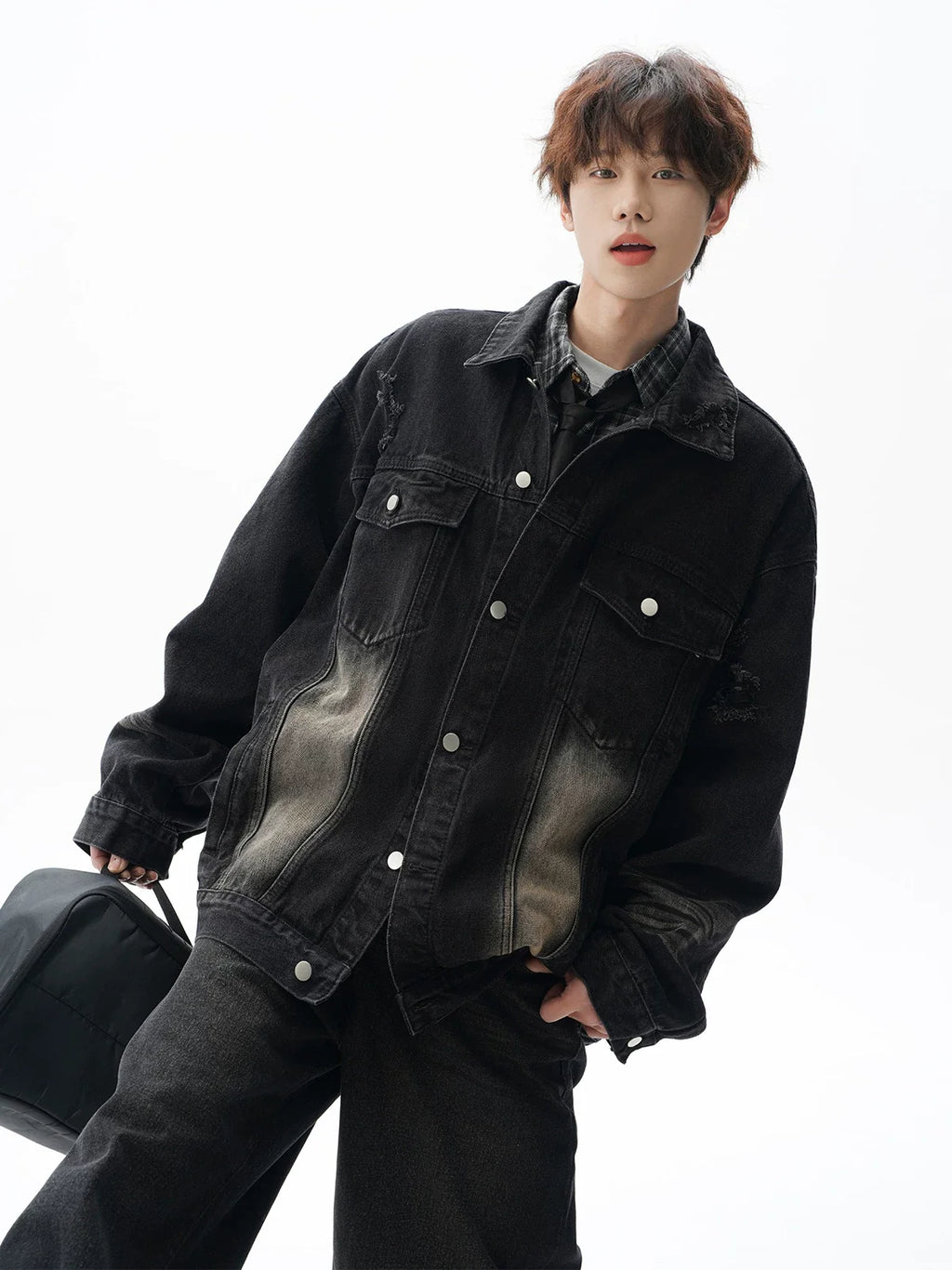 Patch Vintage Denim Jacket