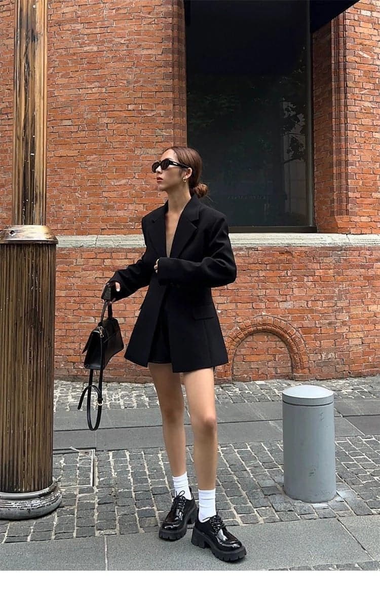 Black Designer Jacket: Slimming And Casual, Fall Collection