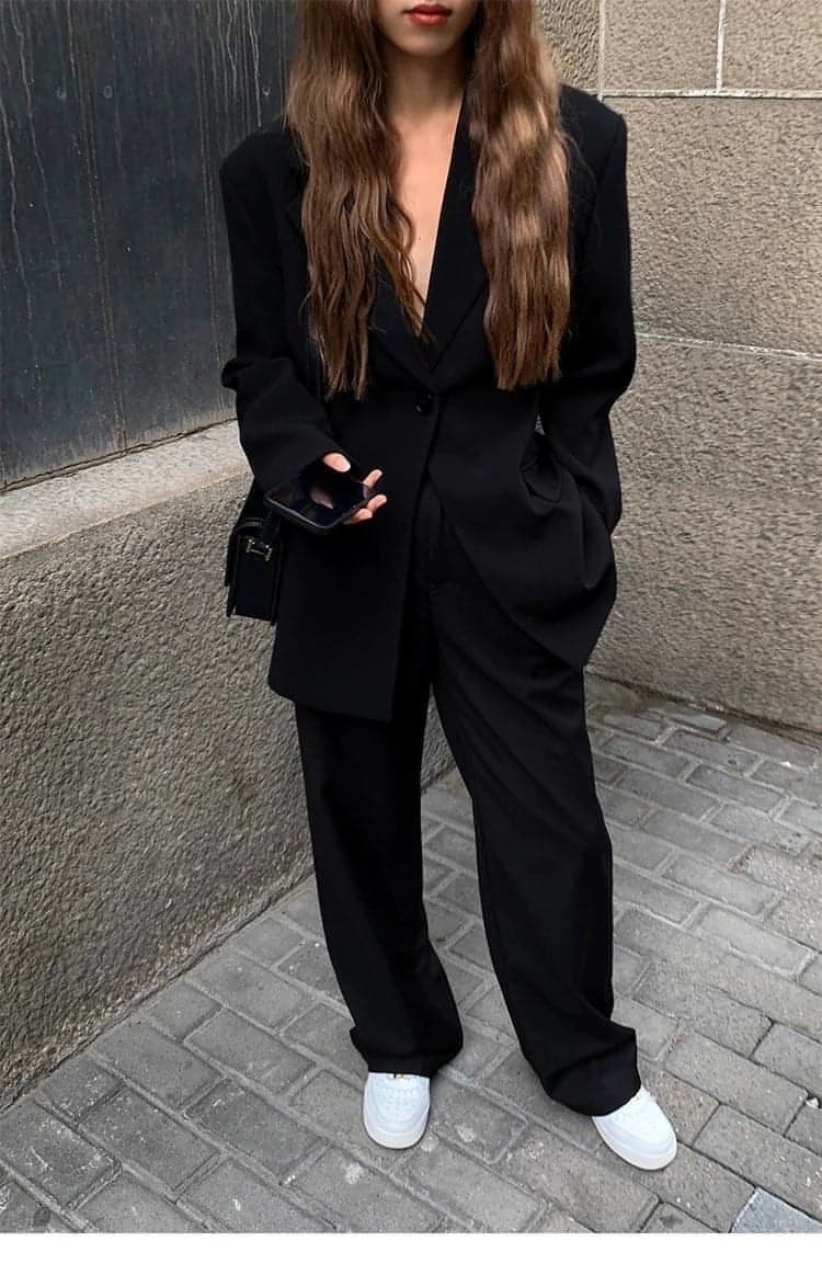 Black Designer Jacket: Slimming And Casual, Fall Collection