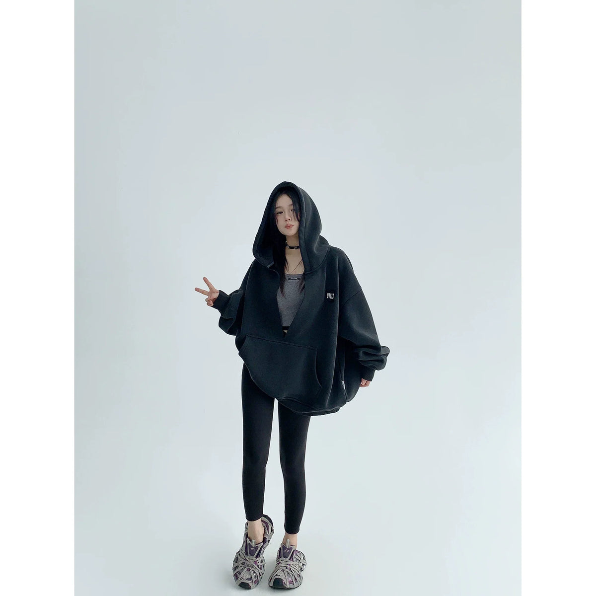 Deep Cocoon Logo Hoodie