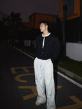 Casual Knit Button Layered Cardigan