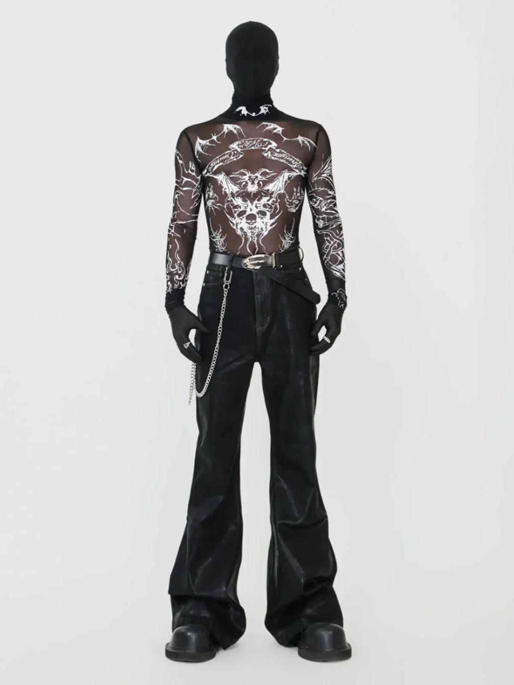 Nightspawn Tattoo Mesh Top