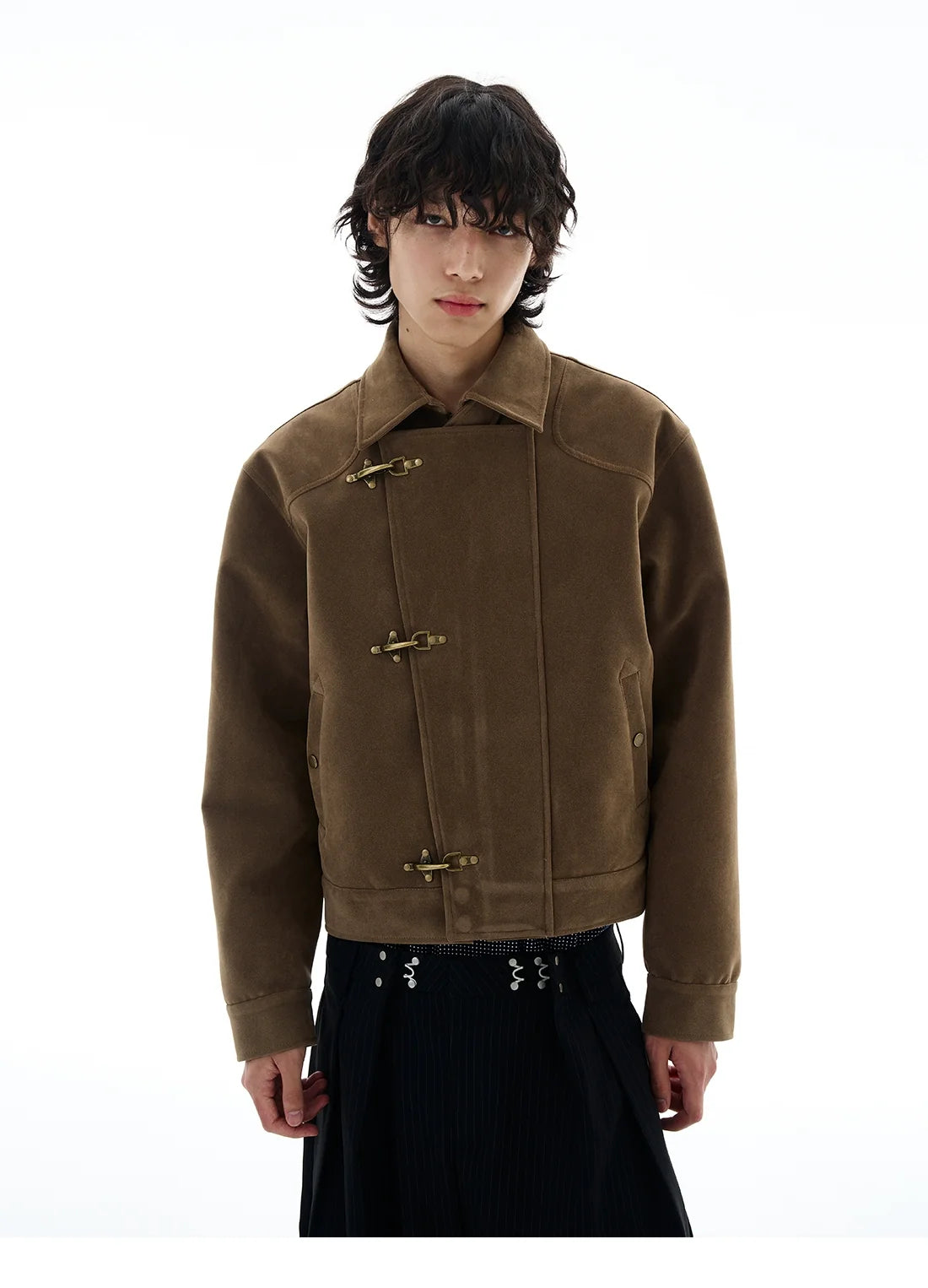 Midnight Espresso Toggle Jacket