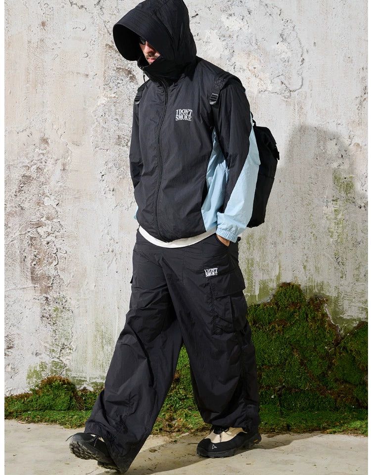 Versatile Hooded Windbreaker