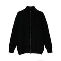 Ribbed Full-Zip Cardigan Sweater