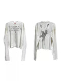 Ivory Anthem Slogan Longsleeve