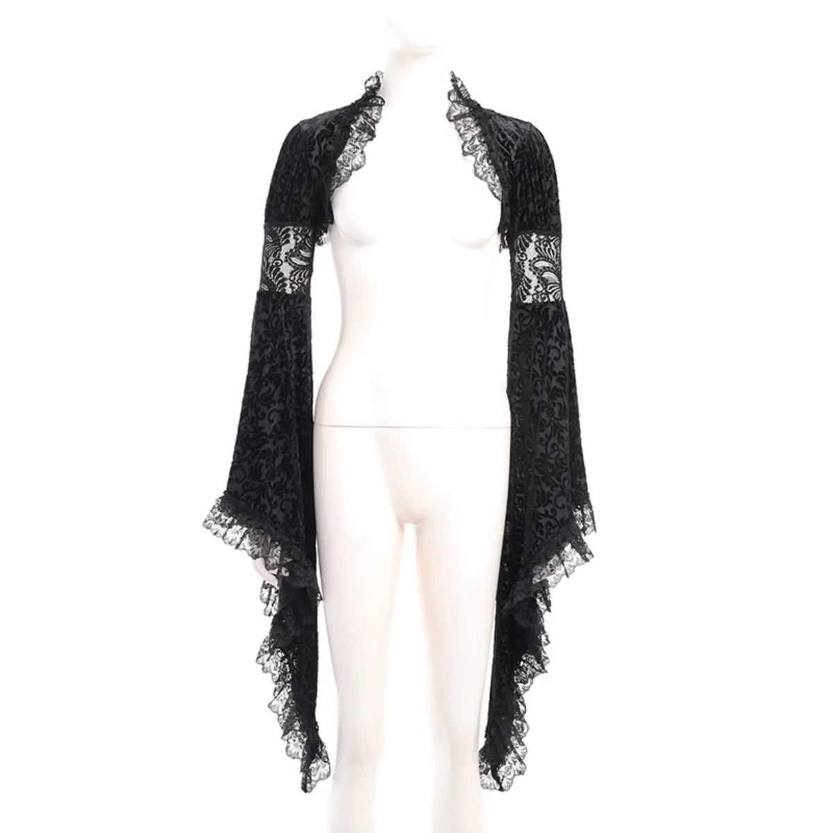 Purple Corset Dress or Black Lace Bolero