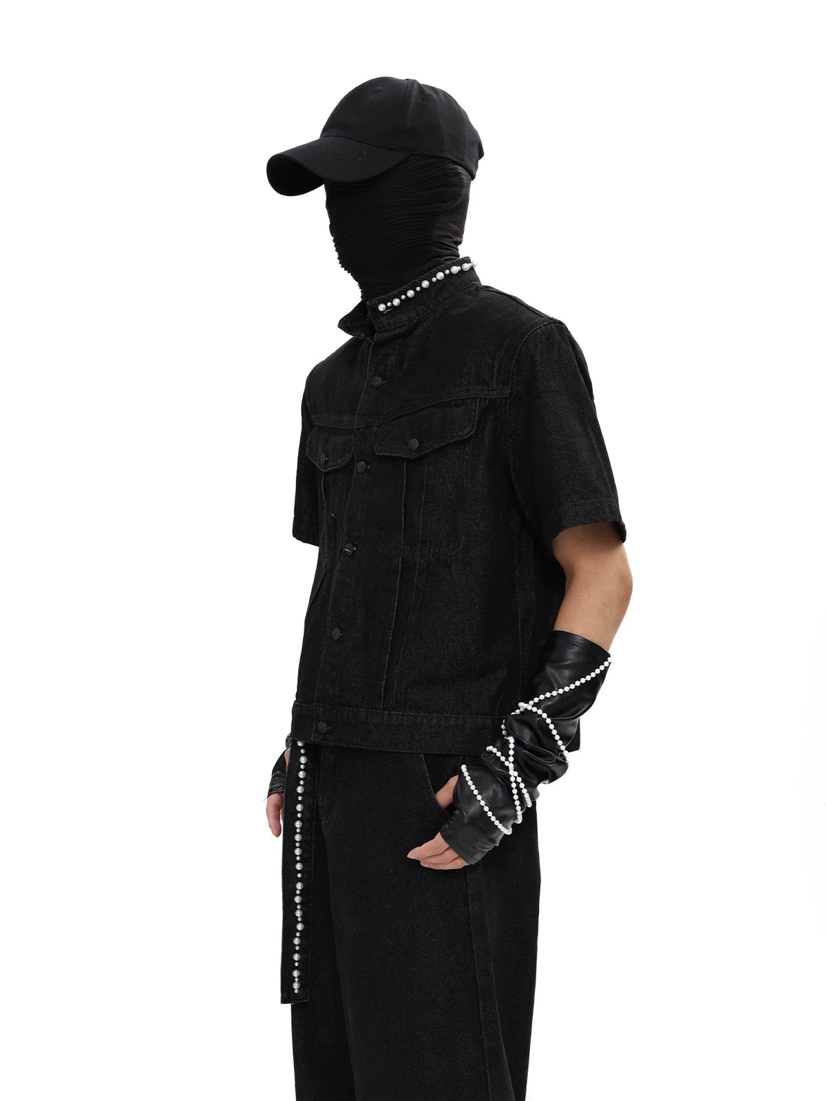 Aurora Studded Denim Armour Shirt