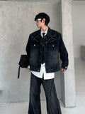 Midnight Fracture Denim Jacket