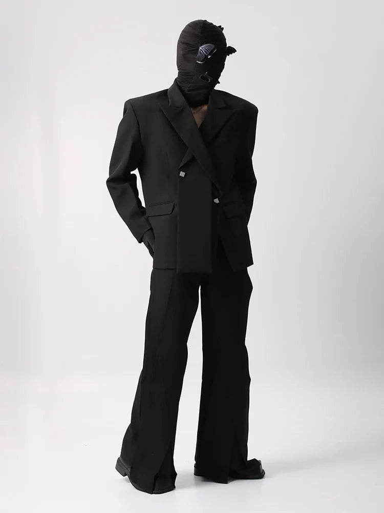Oversized Double-Breasted Suit and Pants