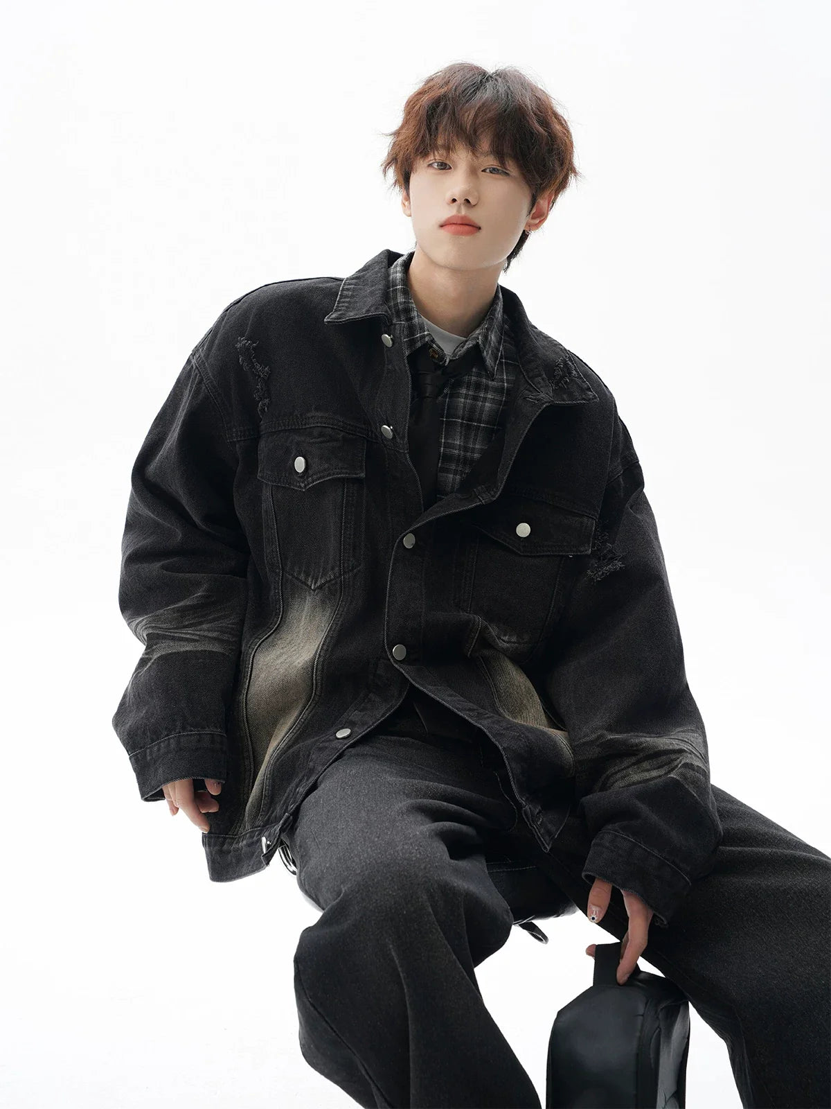 Patch Vintage Denim Jacket