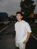 Washed Black Cotton T-Shirt