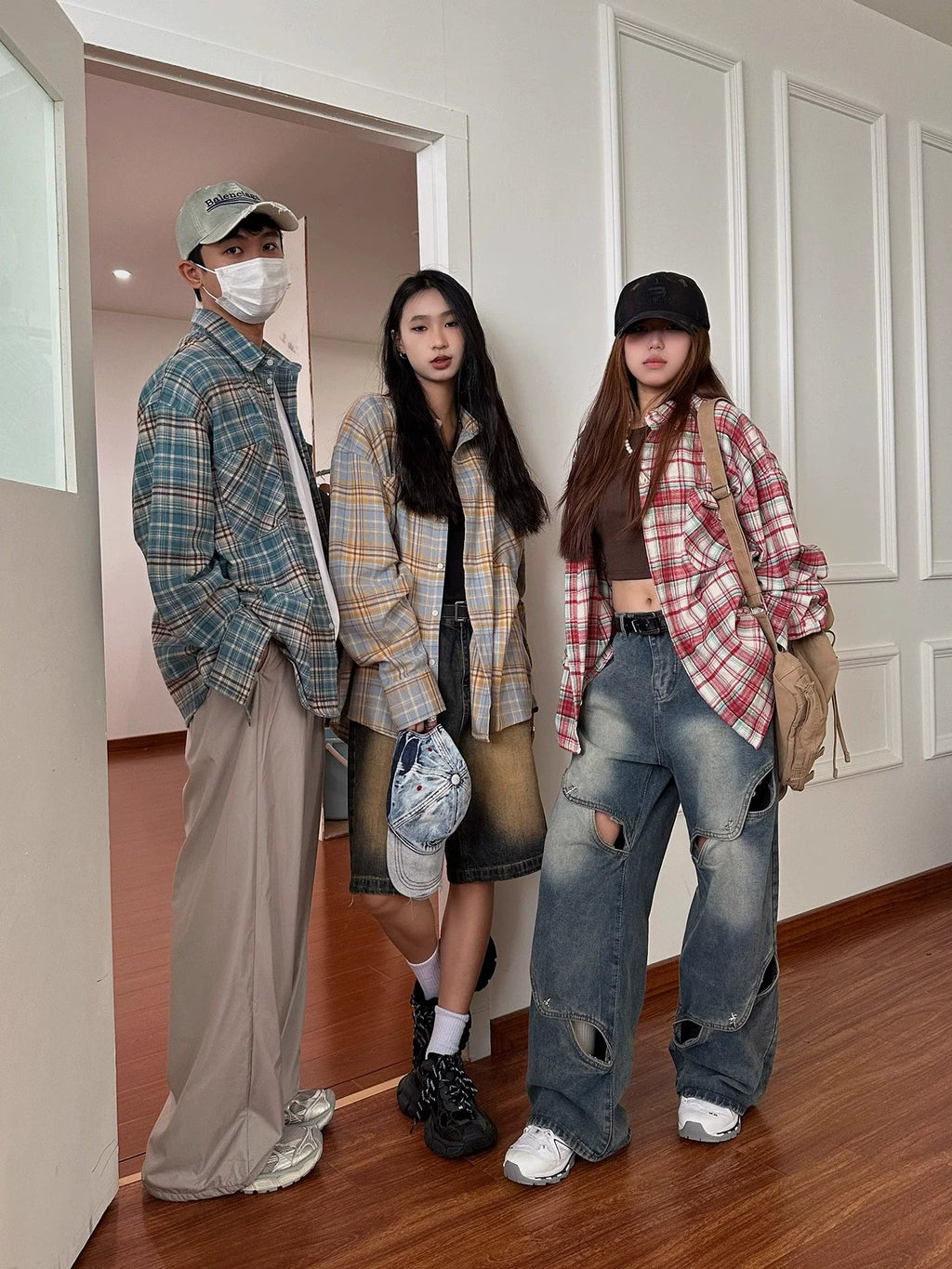 Plaid Casual Flannel Shirt