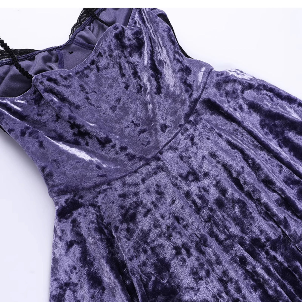 Purple Corset Dress or Black Lace Bolero