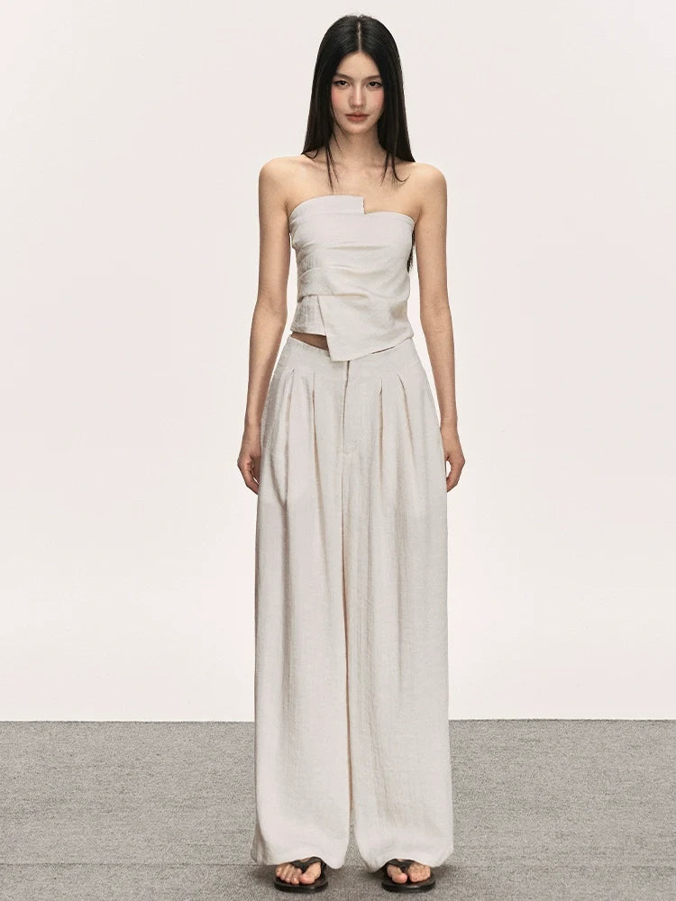 Tencel-Linen Summer Two-Piece Set