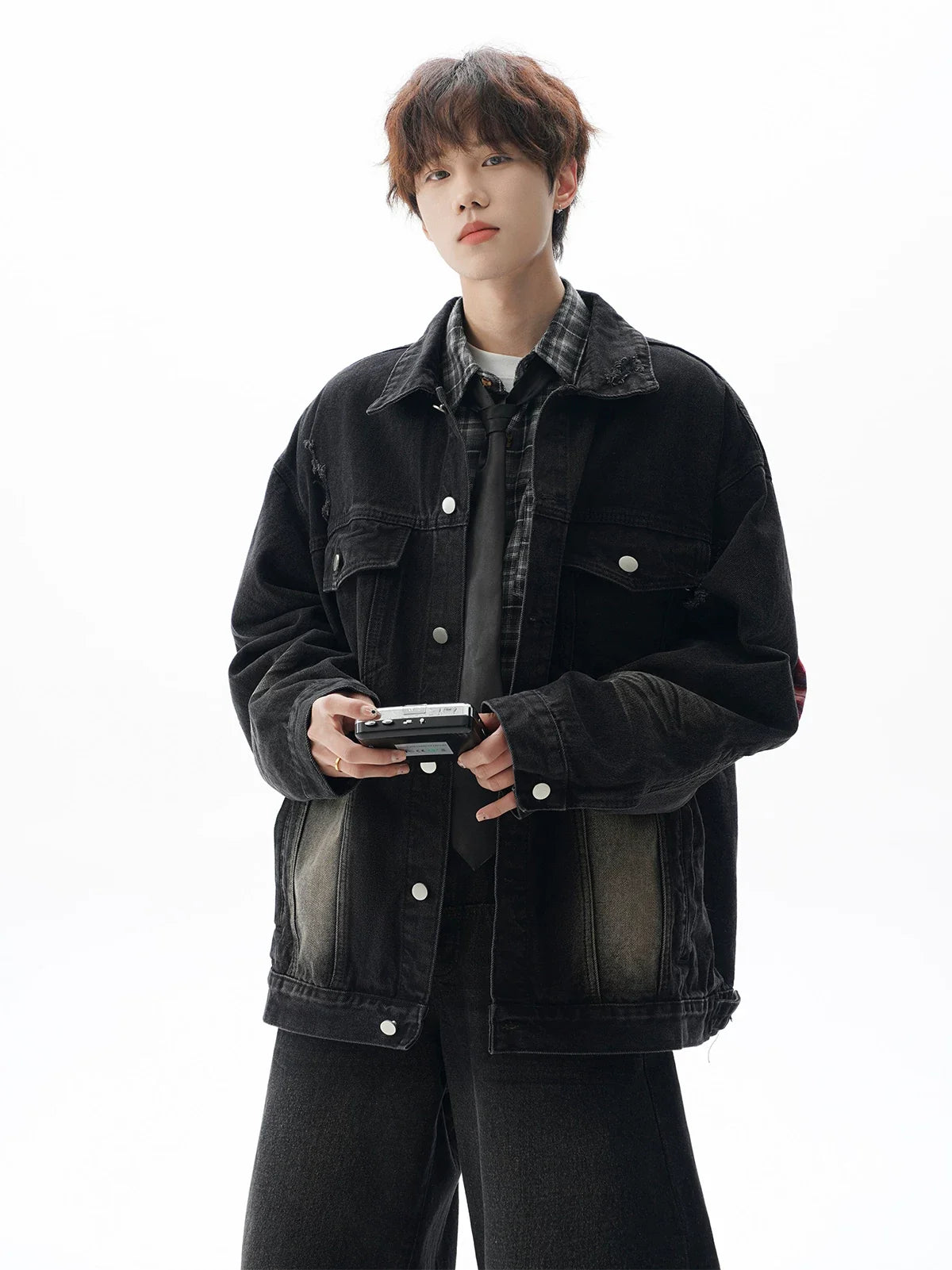 Patch Vintage Denim Jacket