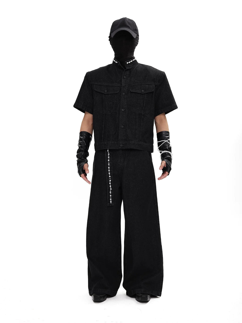 Aurora Studded Denim Armour Shirt