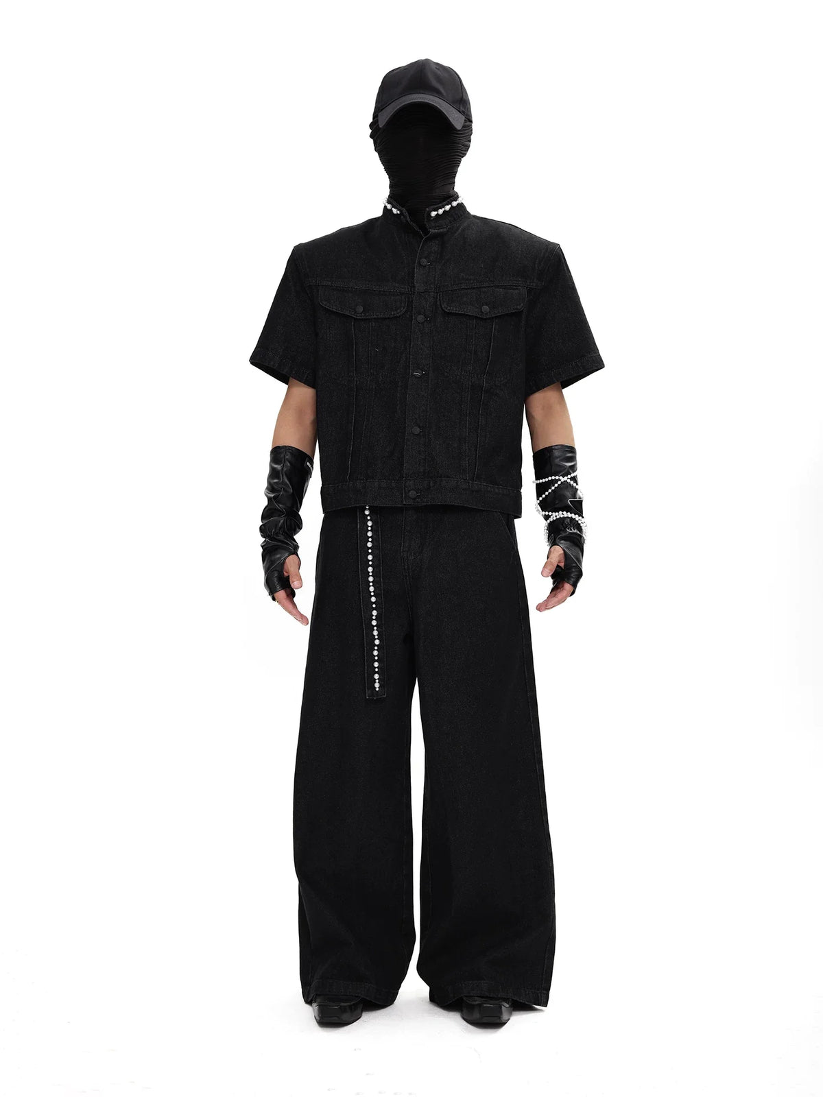Aurora Studded Denim Armour Shirt