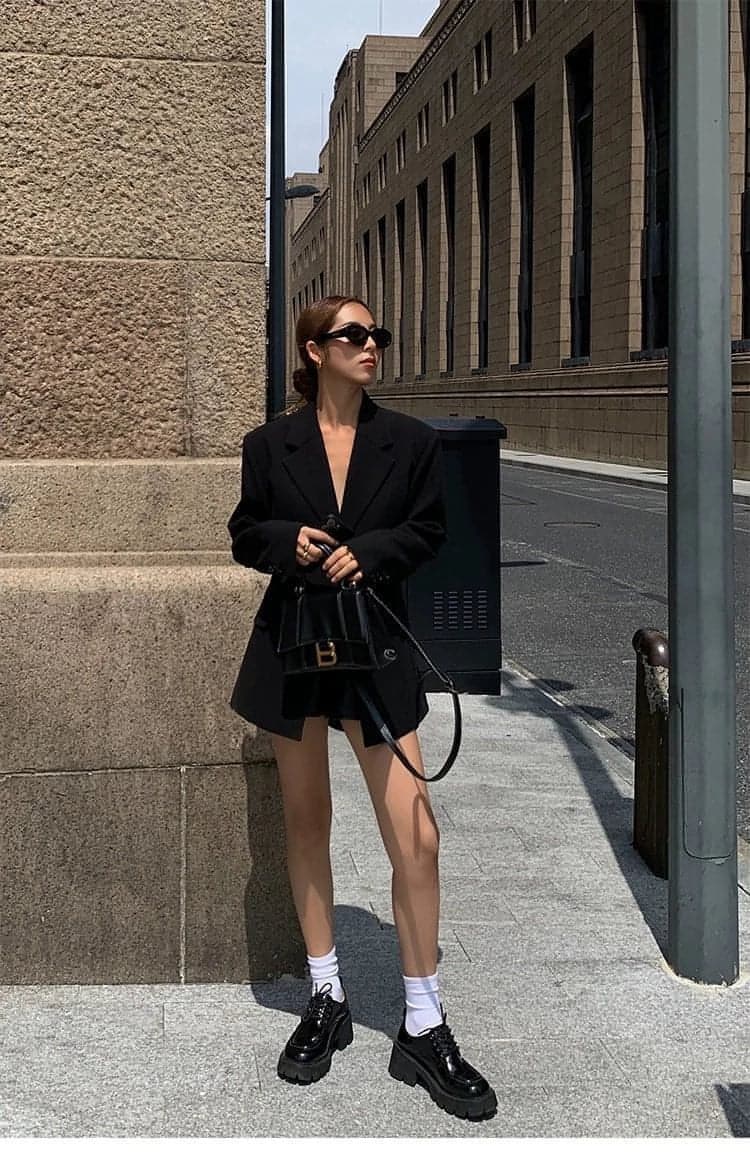Black Designer Jacket: Slimming And Casual, Fall Collection