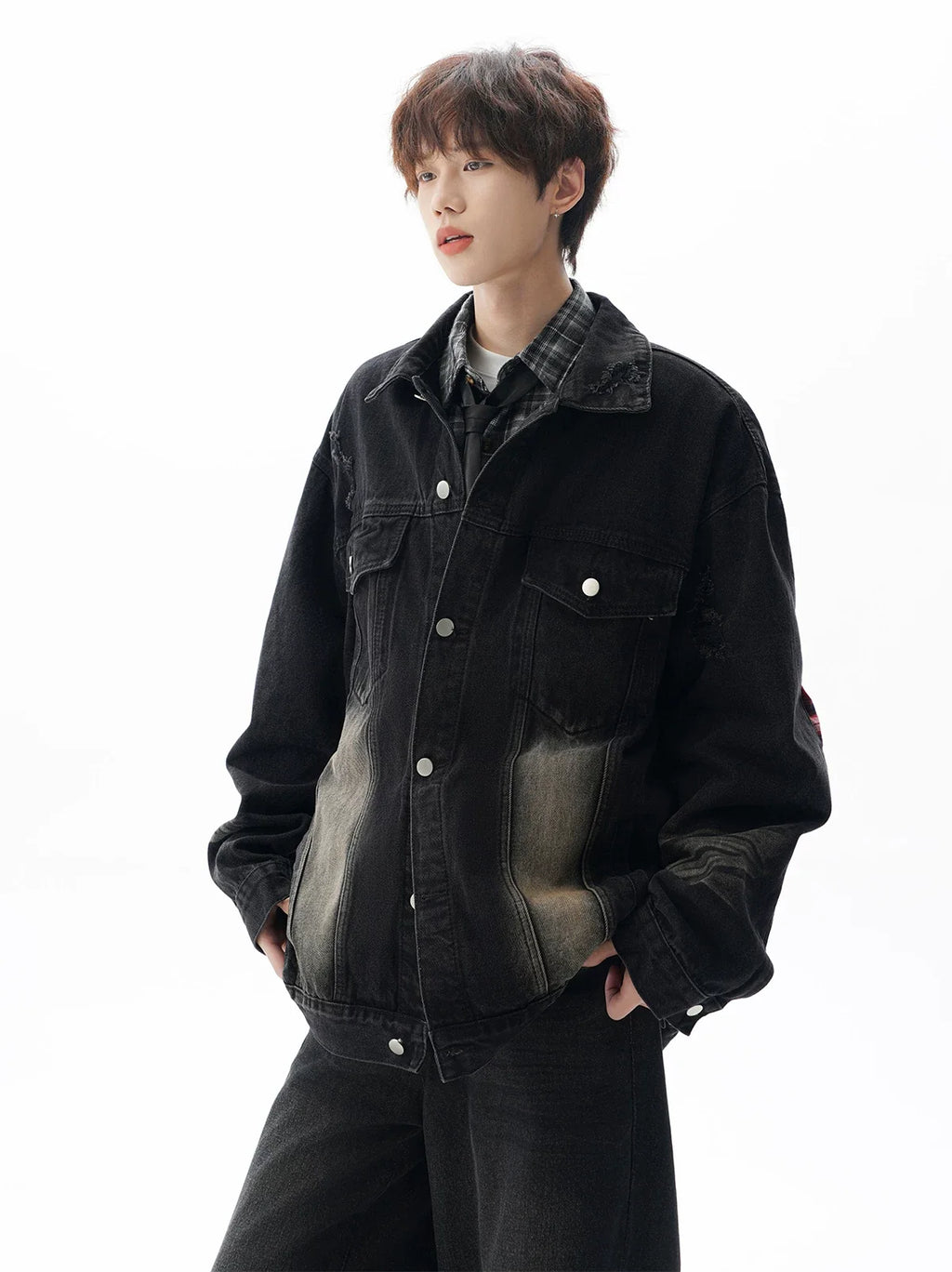 Patch Vintage Denim Jacket