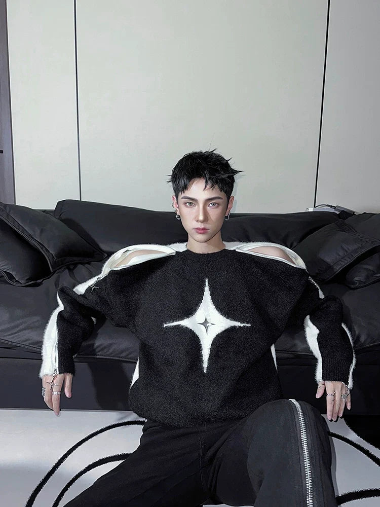 Nova Rift Asym Zip-Star Sweater