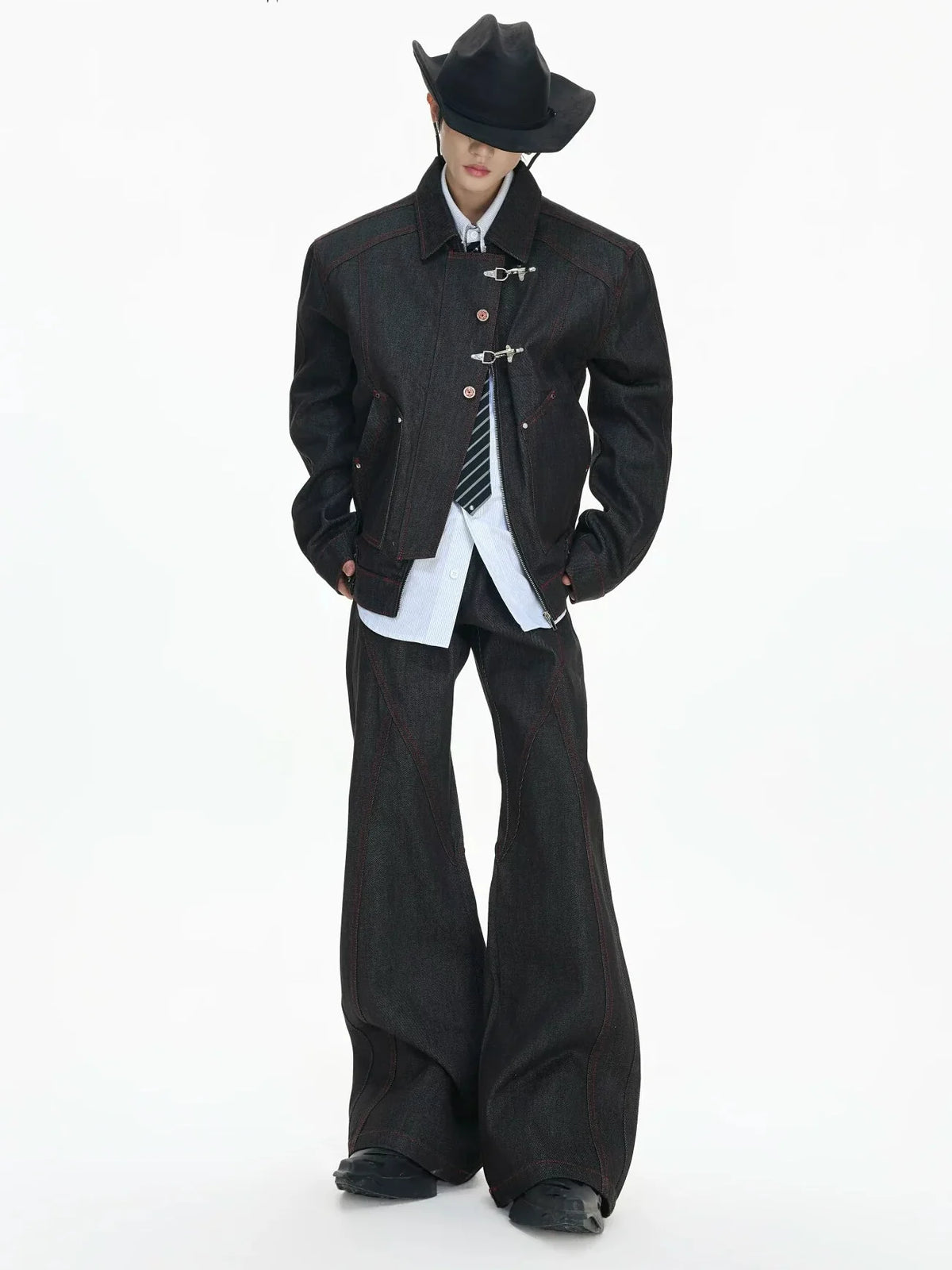 Frontier Splice Cavalry Denim Jacket
