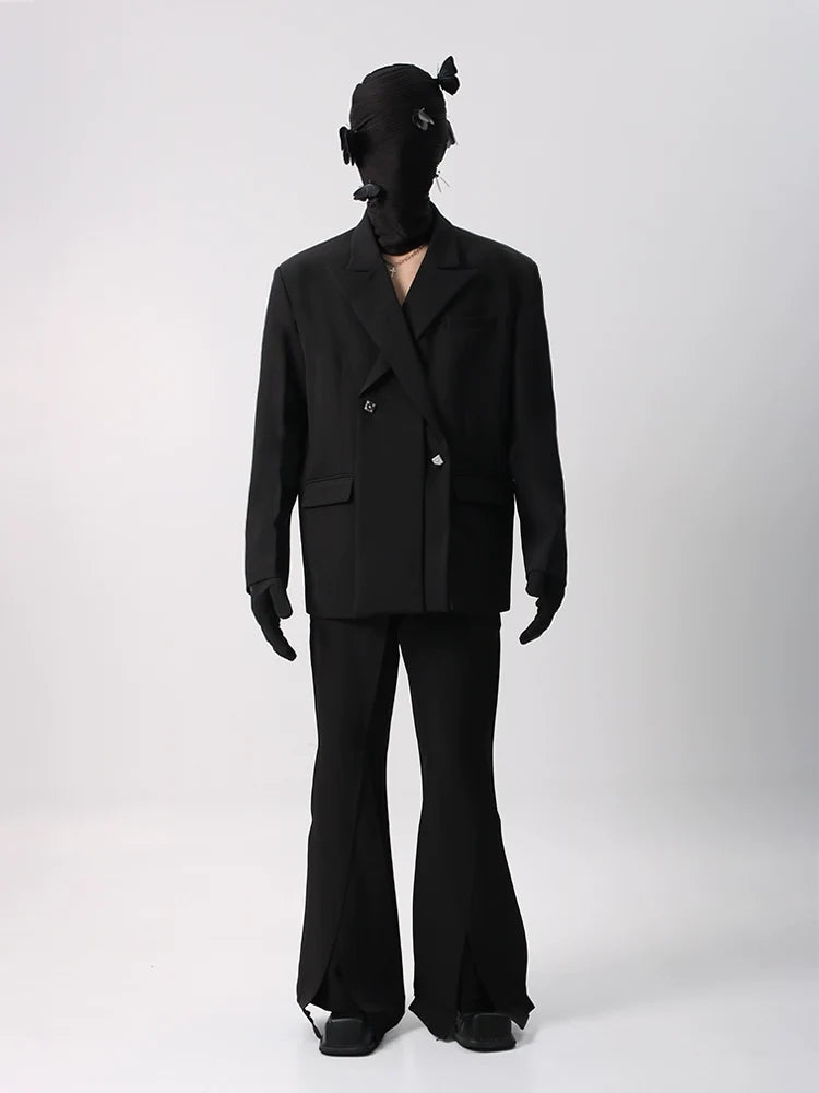 Oversized Double-Breasted Suit and Pants