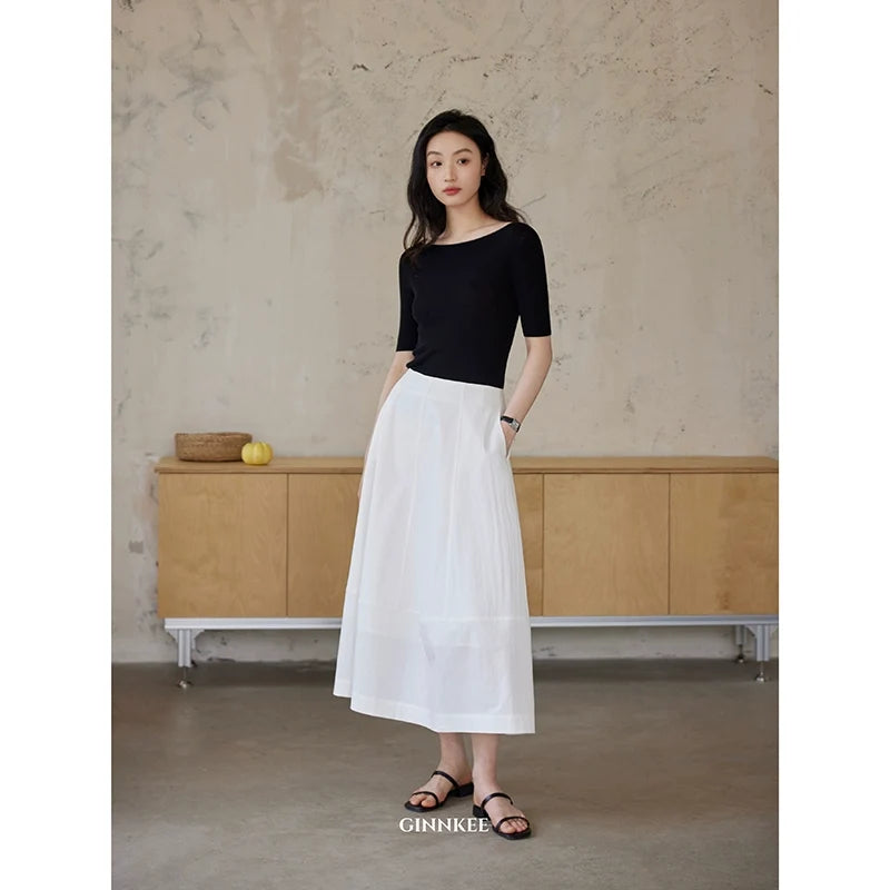 High Waist Maxi Skirt
