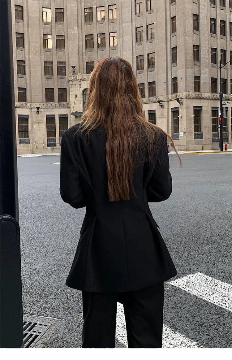 Black Designer Jacket: Slimming And Casual, Fall Collection