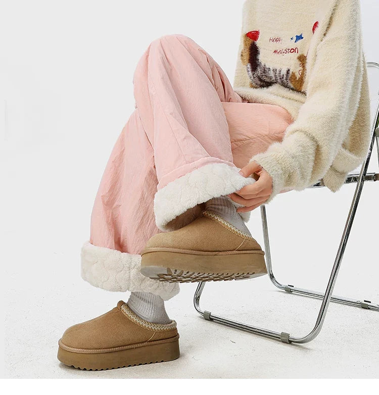 Fleece-Core Convertible Liner Pants