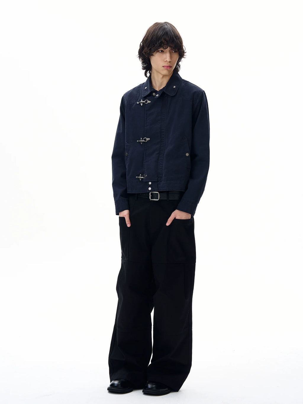 Utility Jacket with Toggle Closures