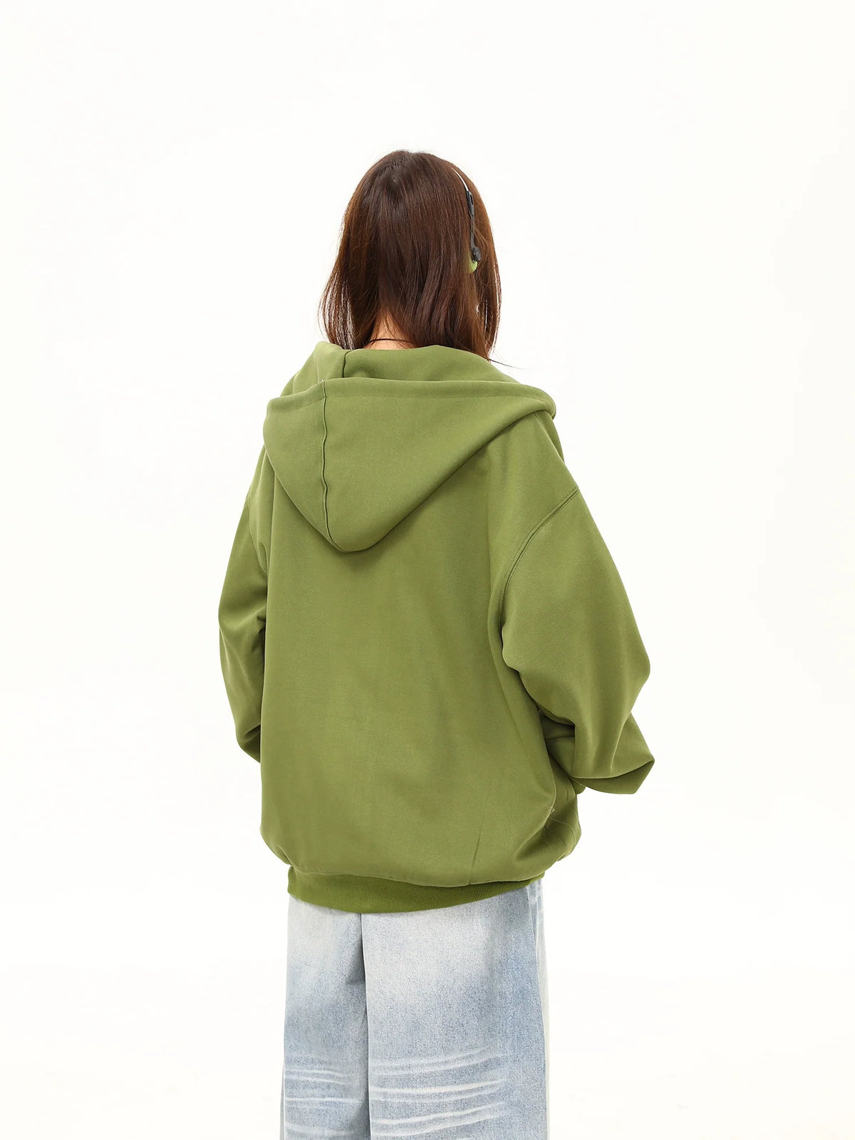 Solar Doodle Washed Zip-Up Hoodie