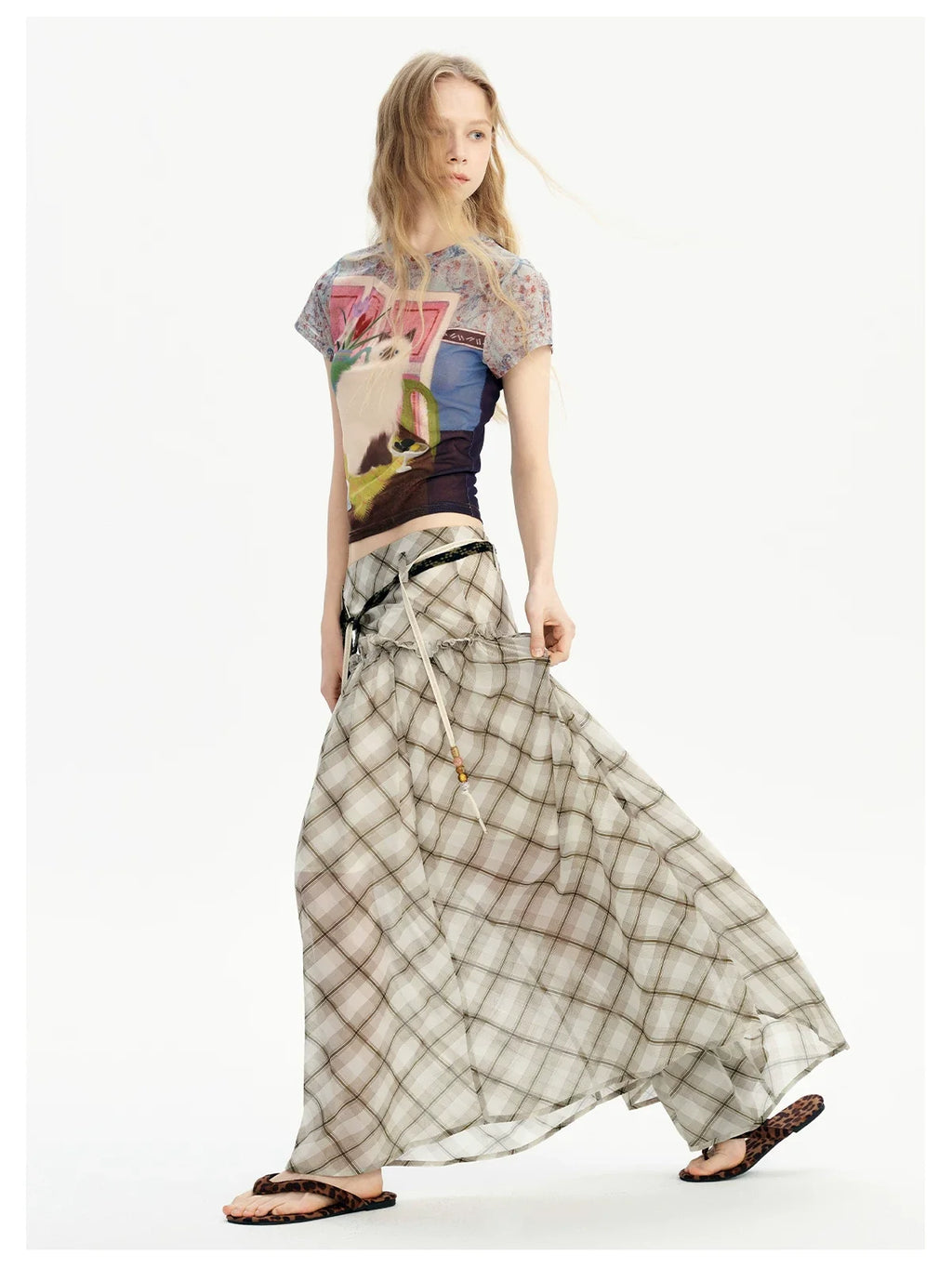 Prairie Lattice Breeze Maxi Skirt