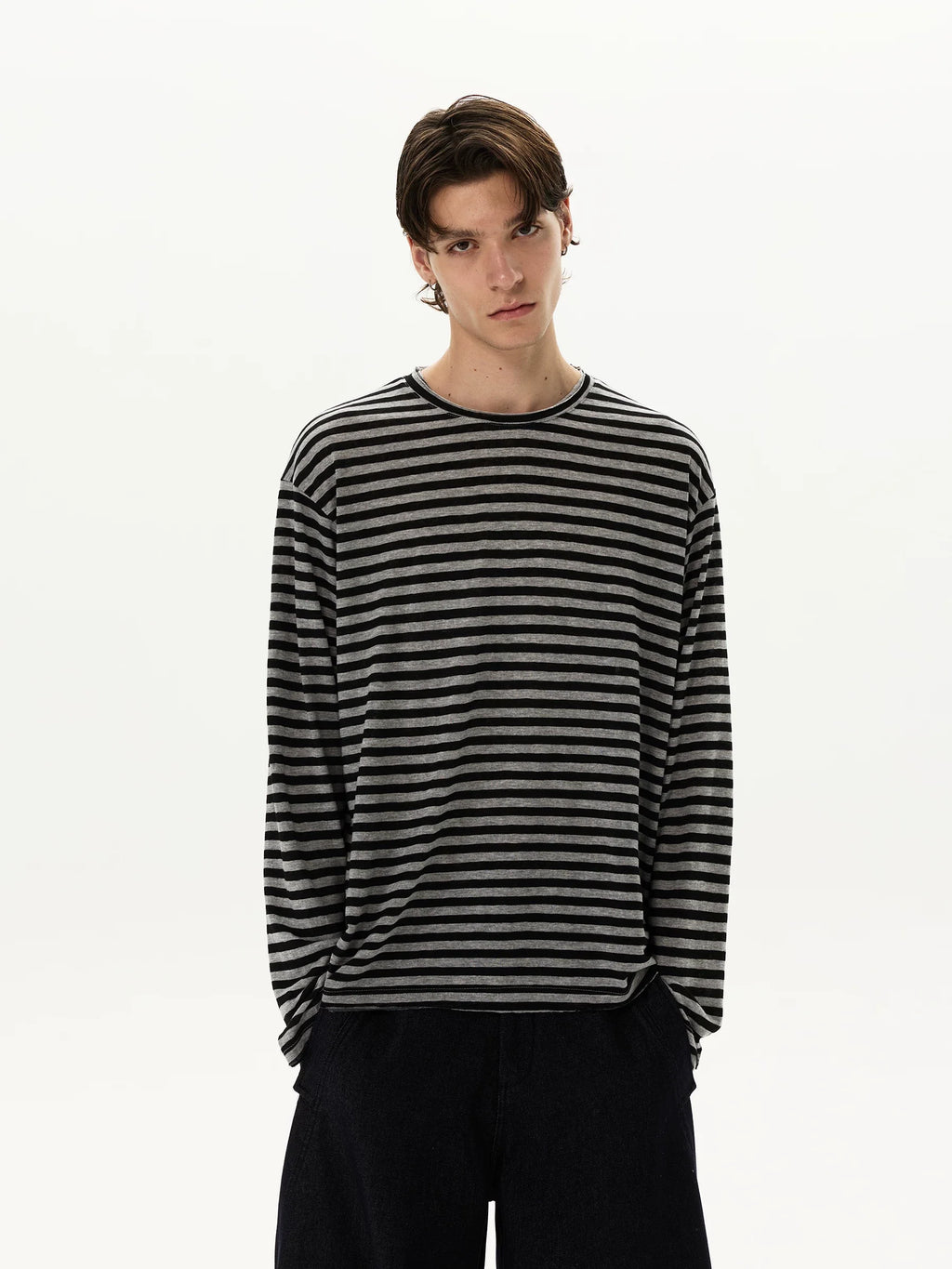 Tide Slouch Stripe Long Sleeve Tee
