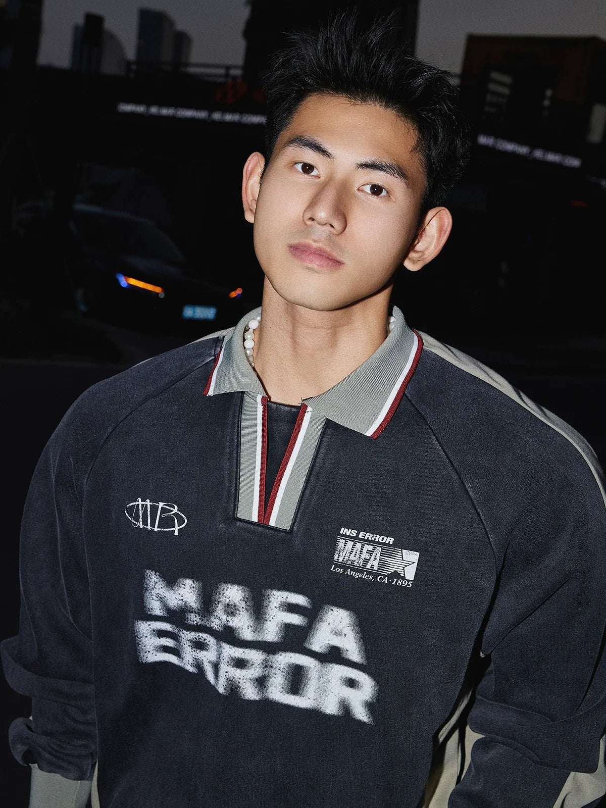 Navy Rugby Sweatshirt