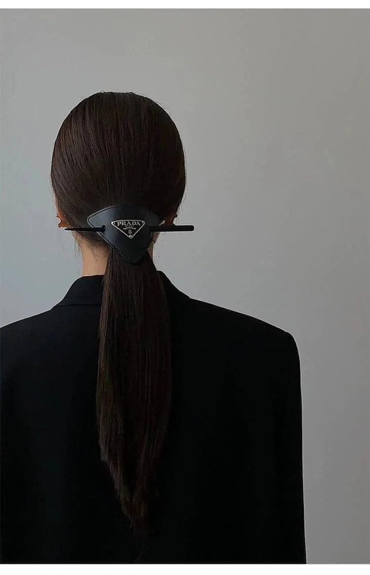 Neva Hu Black Oversized Korean-Style Blazer