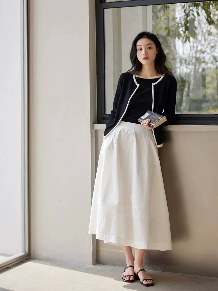 High Waist Maxi Skirt
